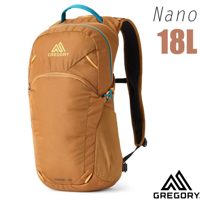 【GREGORY】NANO 18L 多功能休閒後背包.雙肩背包.水袋背包.登山健行背包/153057-A546 摩押褐✿30E010